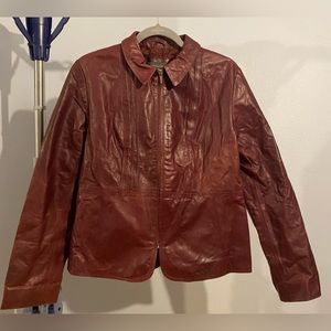 Women’s Vintage Banana Republic Leather Jacket. *Brand New With Tags*
